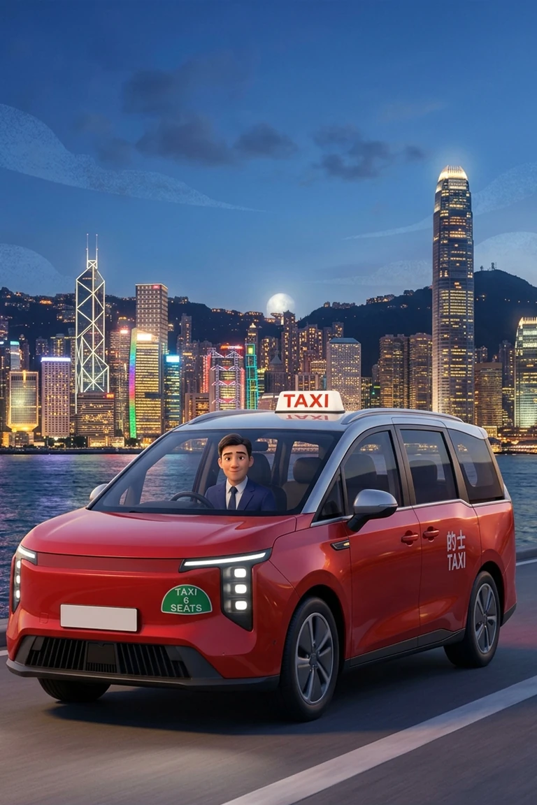 CALL TAXI executive car poster